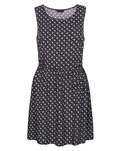 Strapless Ruffled Cocktail Dress